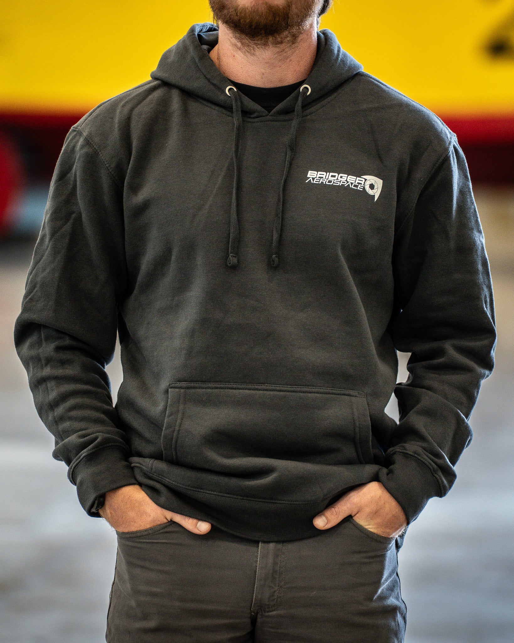 Men's Aerial Firefighting Hooded Sweatshirt | Charcoal