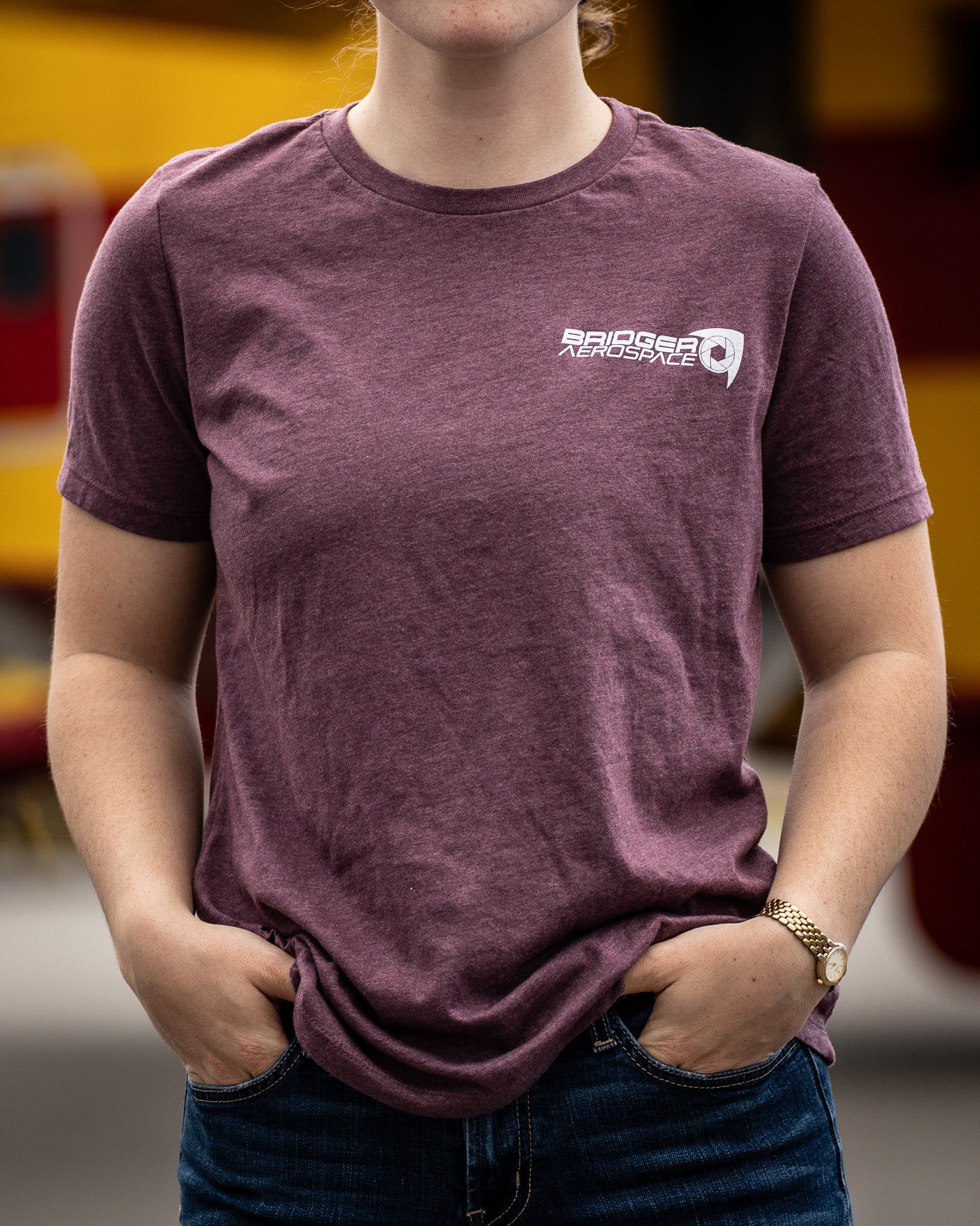 Women's Aerial Firefighting 2025 T-Shirt | Maroon