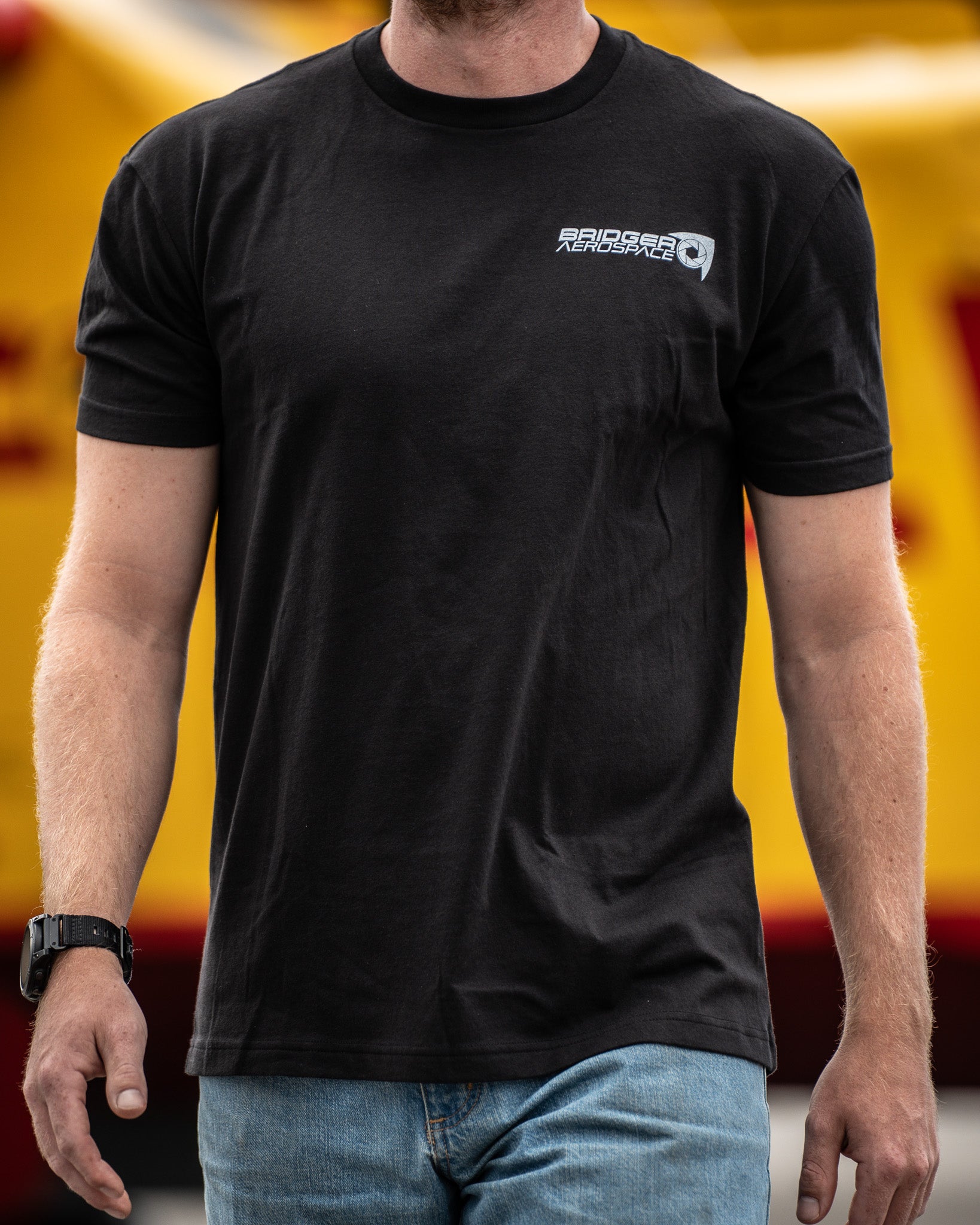 Men's Aerial Firefighting 2025 T-Shirt | Black