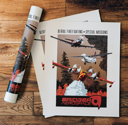 Bridger Aerospace Poster 16" x 20"