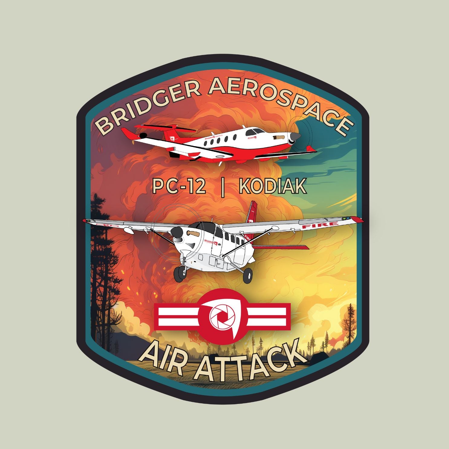 Air Attack Sticker
