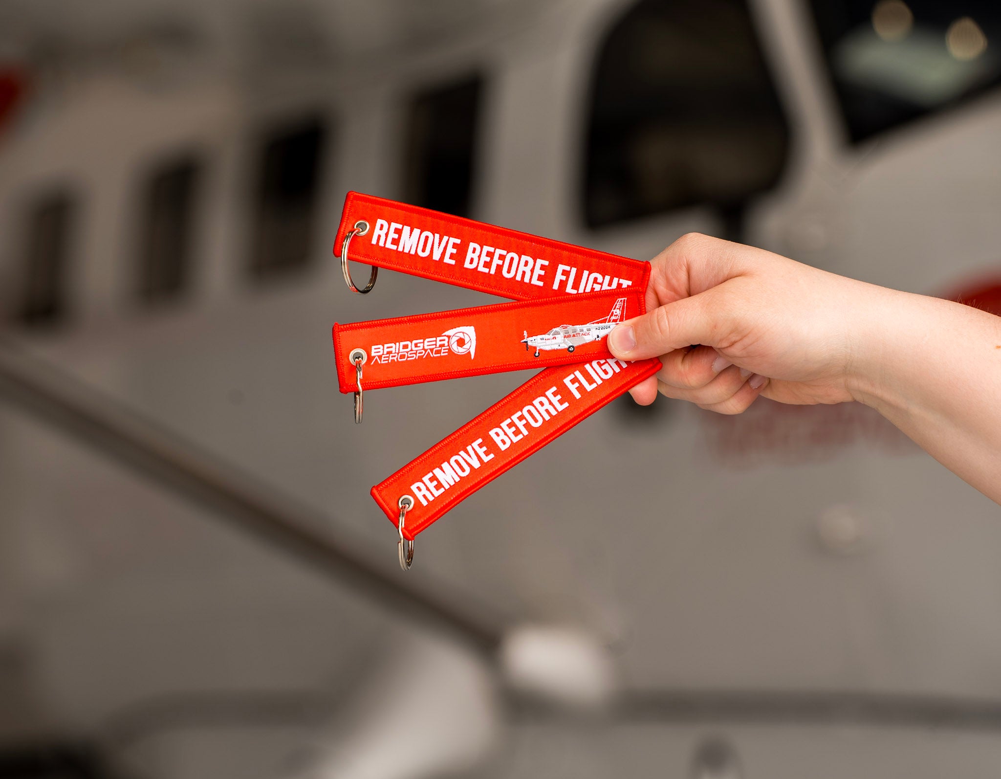 Remove Before Flight Keychain Kodiak