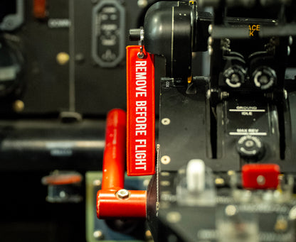 Remove Before Flight Keychain Super Scooper