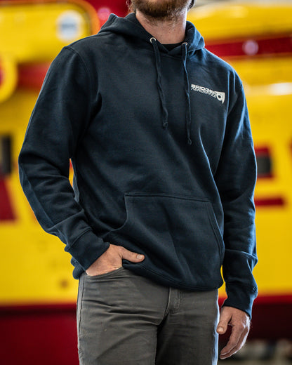 Men's Aerial Firefighting Hooded Sweatshirt | Navy
