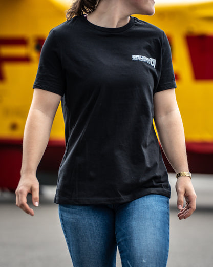 Women's Aerial Firefighting 2025 T-Shirt | Black