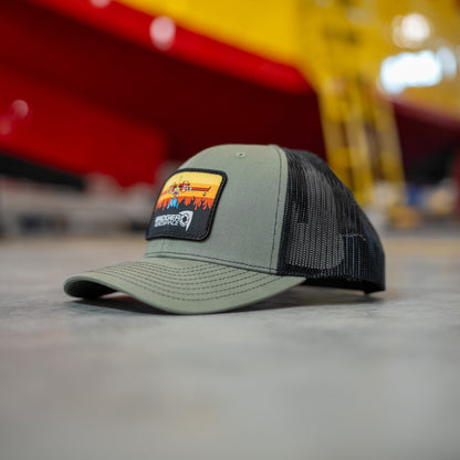 Super Scooper Trucker Hat (Loden/Black)
